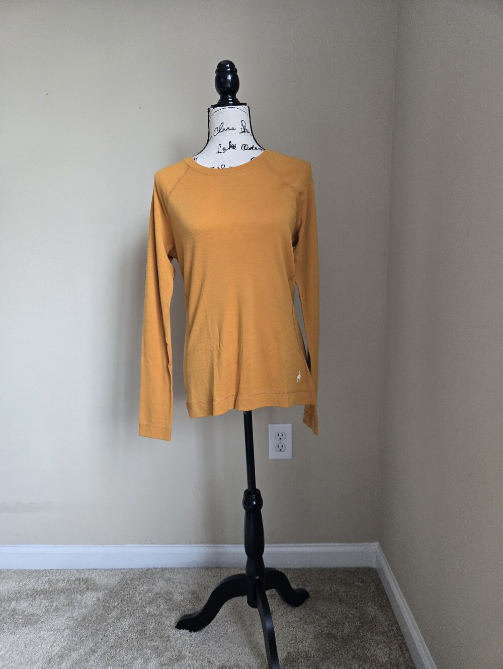 Smartwool Merino Wool Thermal Baselayer Top Womens L Crew Neck